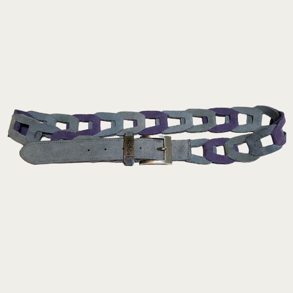 Mudd Blue and Purple Chain-Link Belt - Picture 7 of 9